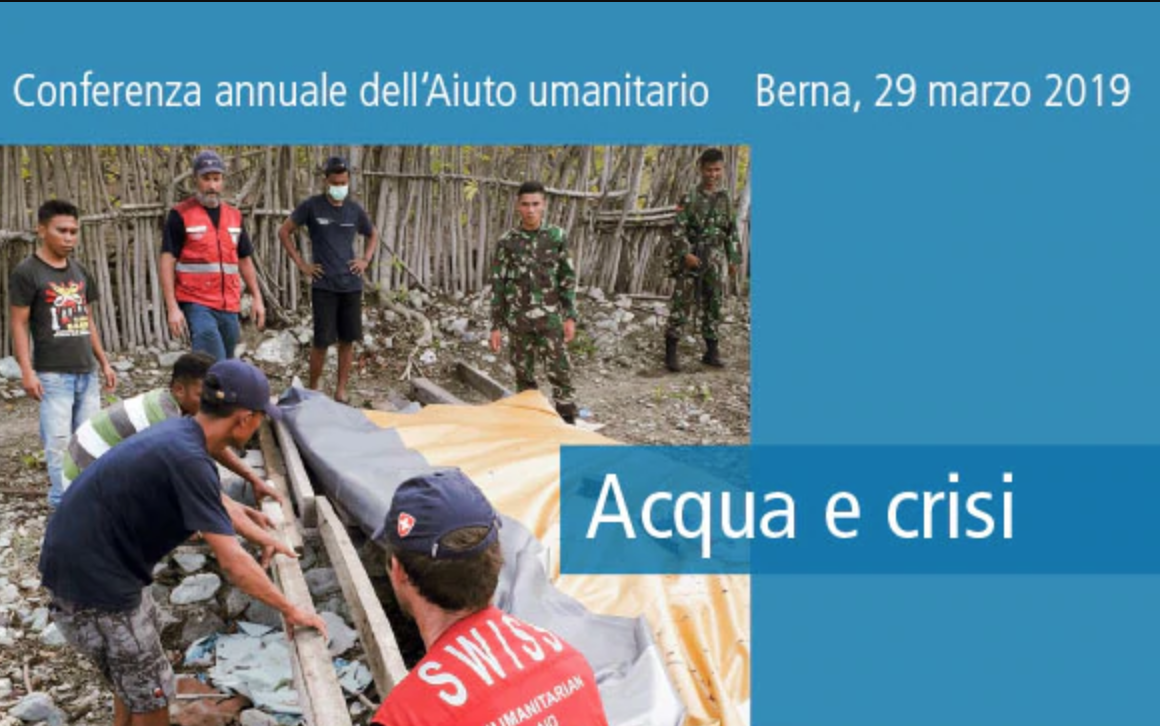 Acqua e crisi – Conferenza annuale aiuto umanitario