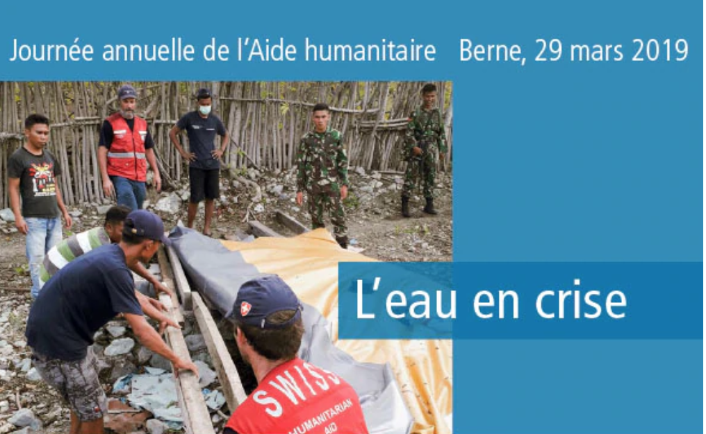 L’eau en crise – Journée annuelle Aide humanitaire et CSA