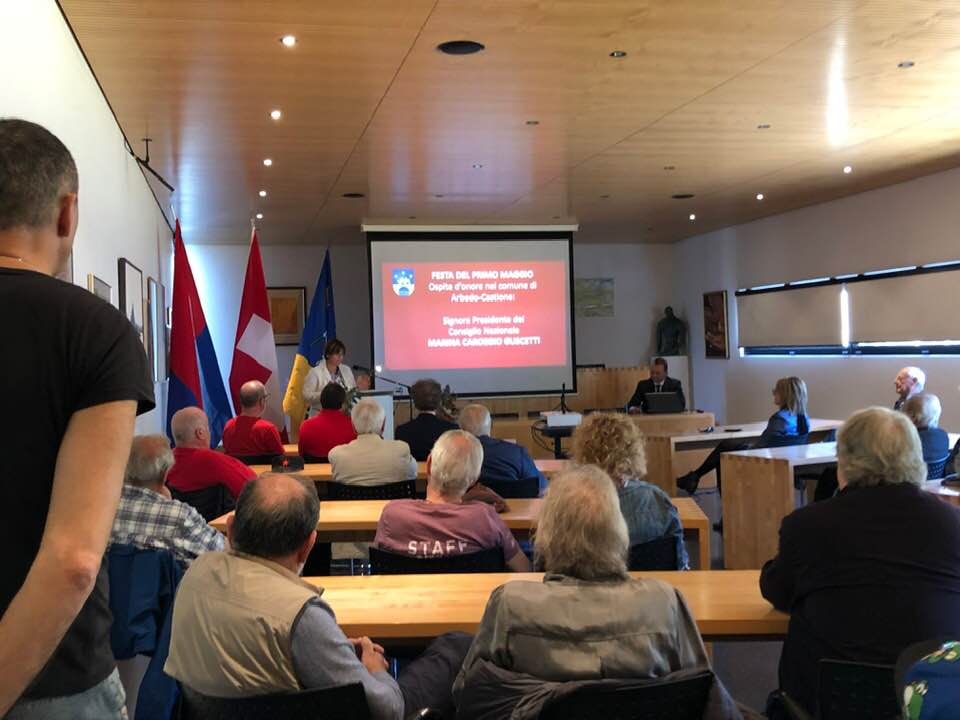 Primo maggio – Intervento ad Arbedo