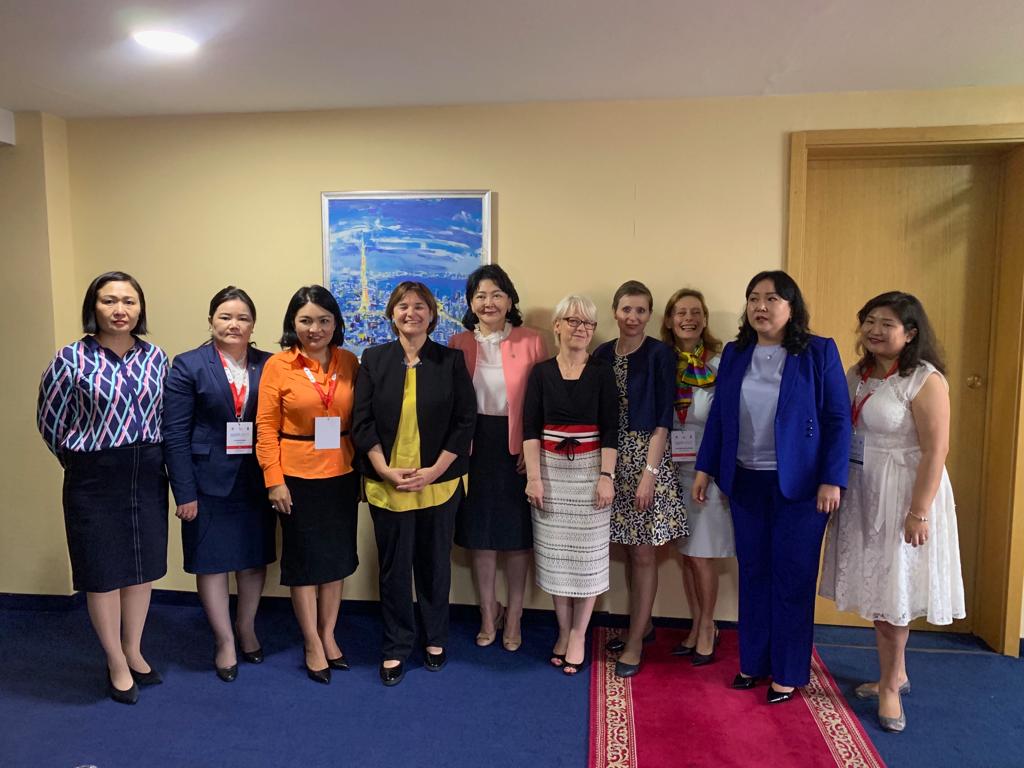 “Women in politics: Story of my political career” – discorso